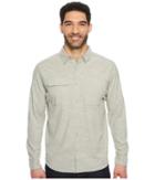 Mountain Hardwear Outposttm Long Sleeve Top (green Fade) Men's Long Sleeve Button Up