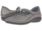 Naot Matai (sterling Leather/gray Iguana Nubuck) Women's Maryjane Shoes