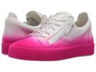 Giuseppe Zanotti May London Degrade Low Top Sneaker (fluorescent Pink) Men's Shoes