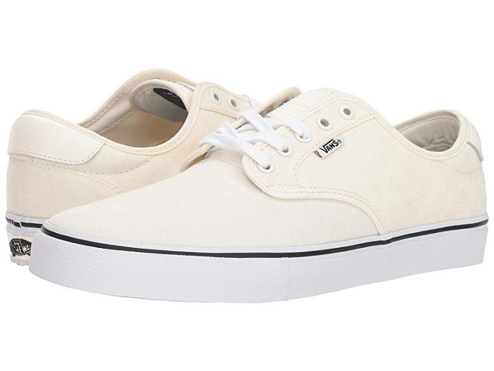 Vans Chima Ferguson Pro ((jacquard Checkerboard) Marshmallow/true White) Men's Skate Shoes