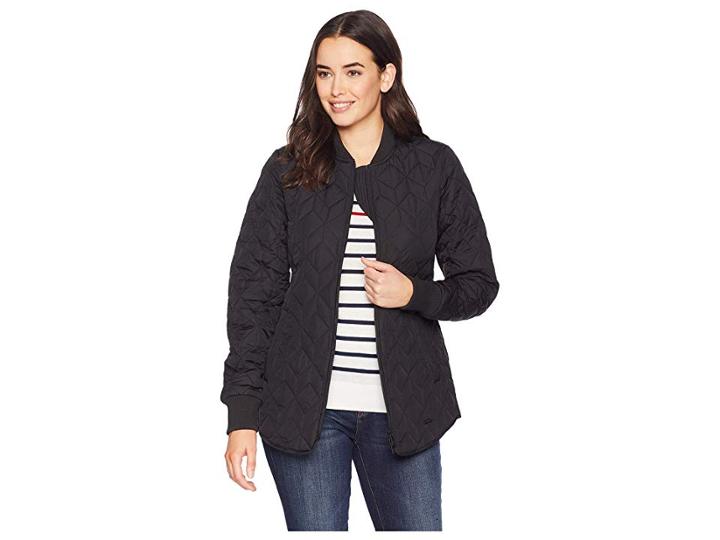 Ilse Jacobsen Padded Quilt Jacket (black) Women's Coat