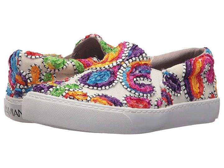 Amiana 15-a5327 (little Kid/big Kid/adult) (white Paisley) Girl's Shoes