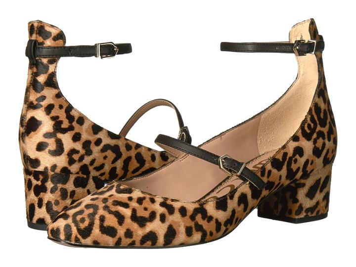 Sam Edelman Lulie (sand Jungle Leopard Brahma Hair) Women's Shoes