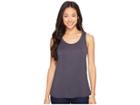 Prana Foundation Scoop Neck Tank Top (coal) Women's Sleeveless