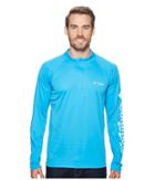 Columbia Terminal Tackle 1/4 Zip (blue Chill/white) Men's Clothing