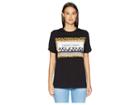 Belstaff Perrins Leopard Graphic Jersey Tee (black) Women's T Shirt