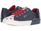 Geox Kids Ciak 59 (little Kid/big Kid) (jeans/navy) Girl's Shoes