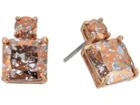 Kate Spade New York Flying Colors Delicate Drop Earrings (rose Patina) Earring