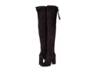 Stuart Weitzman Helena 95 (black Suede) Women's Shoes