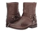 Frye Phillip Harness Short (grey Soft Vintage Leather) Women's Boots
