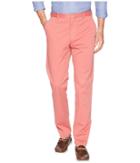 Polo Ralph Lauren Garment Dyed Cotton Stretch Trousers (nantucket Red) Men's Casual Pants