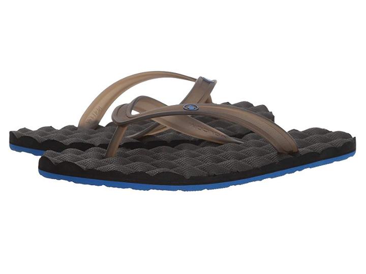 Volcom Recliner Rubber 2 Sandal (blue/black) Men's Shoes