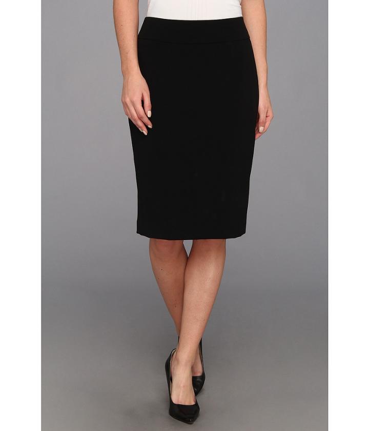 Nine West Bi Stretch Straight Skirt (black) Women's Skirt