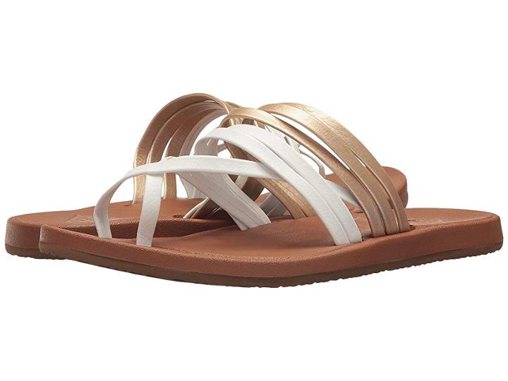 Freewaters Sunburst (white/champagne) Women's Shoes