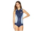 Rip Curl G Bomb Sleeveless Bikini Spring Suit (blue) Women's Wetsuits One Piece