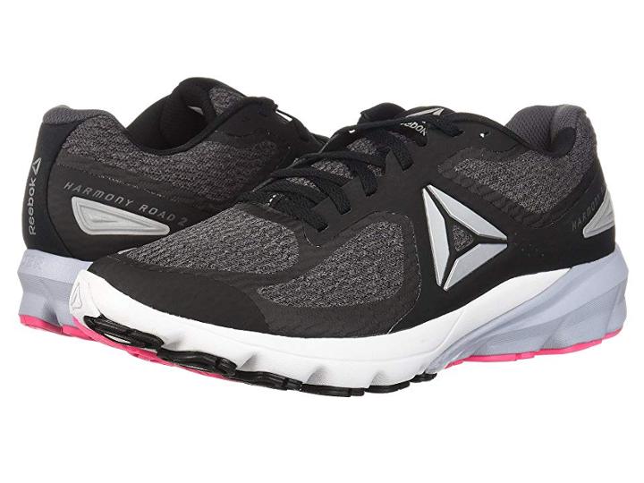 Reebok Harmony Road 2 (black/ash Grey/white/solid Pink) Women's Shoes