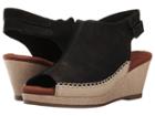 Walking Cradles Anikka (black Nubuck) Women's  Shoes