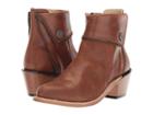 Old West Kids Boots Zipper Shoe Boot (toddler/little Kid) (brown) Cowboy Boots