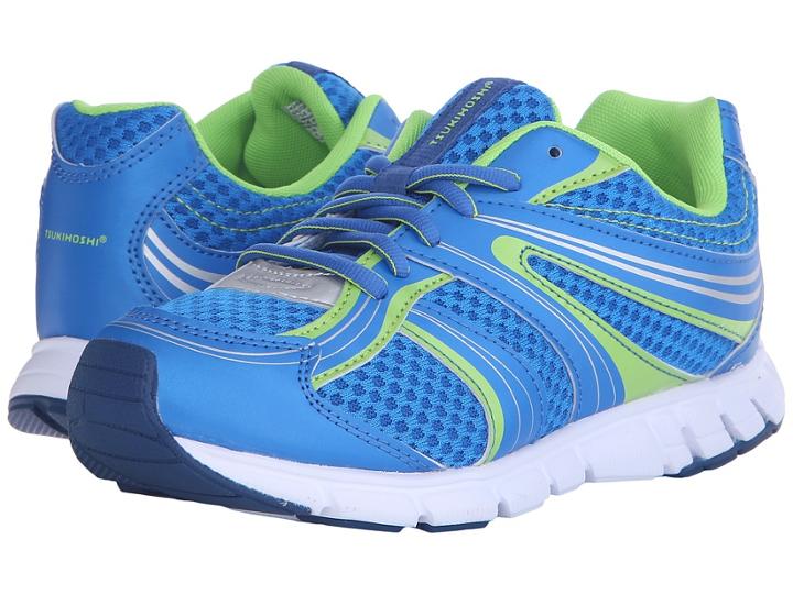 Tsukihoshi Kids Dash (little Kid/big Kid) (blue/green) Boys Shoes