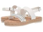 Circus By Sam Edelman Andrea (bright White Metallic Woven Braind/smooth Atanado/jute) Women's Shoes