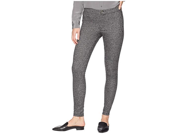 Hue Brushed Western Cowgirl Leggings (black/herringbone) Women's Casual Pants