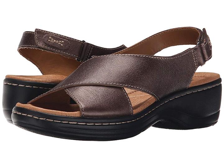 Clarks Hayla Heaven (pewter) Women's Shoes