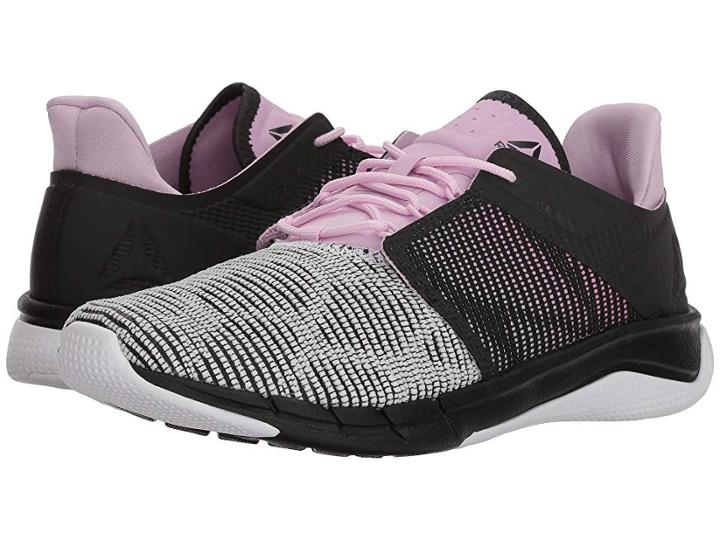 Reebok Flexweave Run (coal/acid Pink/moonglow/white) Women's Shoes