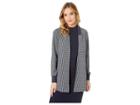 Bcbgeneration Seamed Woven Boyfriend Jacket (dark Navy) Women's Jacket