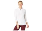 Under Armour Golf Microthread Edge Zip Polo (white/white/white) Women's Clothing