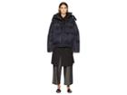 Adidas Y-3 By Yohji Yamamoto Hooded Down Jacket (black) Women's Coat
