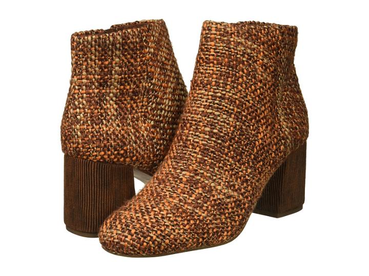 Seychelles Audition (whiskey Tweed) Women's Dress Zip Boots