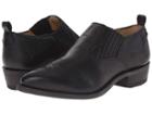 Frye Billy Shootie (black Washed Oiled Vintage) Women's Slip On  Shoes