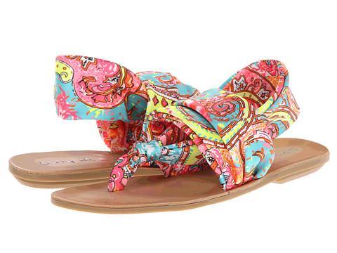 Dirty Laundry Beebop (pink Paisley) Women's Sandals