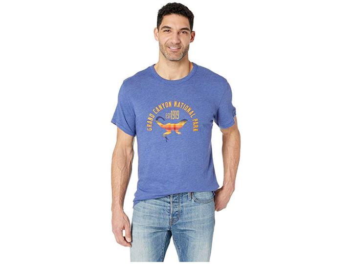 Pendleton Grand Canyon Park Tee (vintage Royal Blue) Men's Clothing