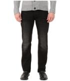 Buffalo David Bitton Evan-x Basic Slimmer Slim Fit Jeans In Lightly Sanded And Rifted (lightly Sanded/rifted) Men's Jeans