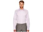 Eton Contemporary Fit Herringbone Shirt (lavendar) Men's Clothing