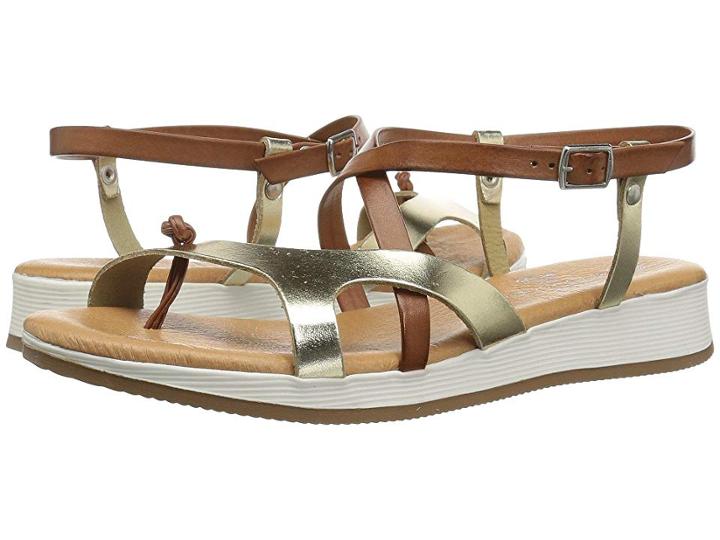 Eric Michael Sandra (tan/gold) Women's Shoes
