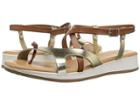 Eric Michael Sandra (tan/gold) Women's Shoes