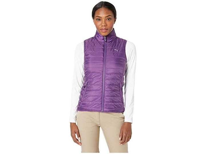 Puma Golf Pwrwarm Reversible Vest (majesty) Women's Vest