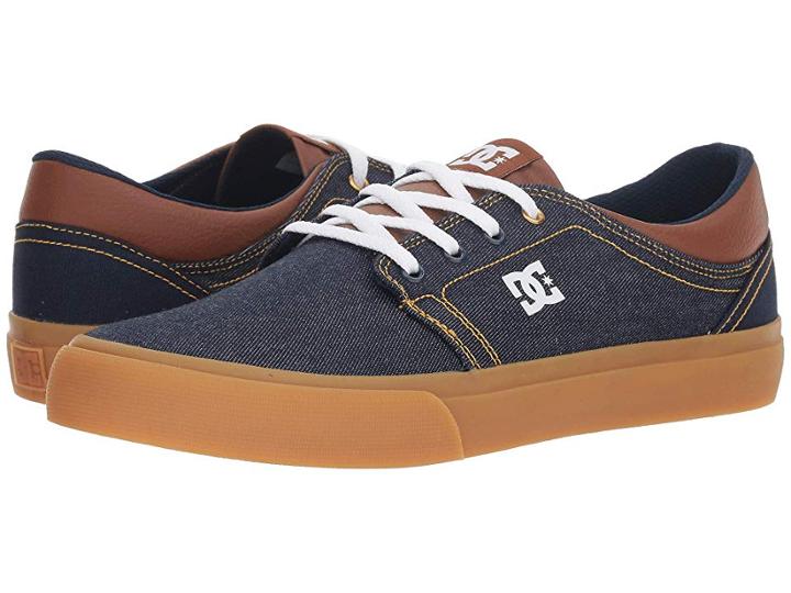 Dc Trase Tx Se (washed Indigo) Men's Skate Shoes