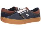 Dc Trase Tx Se (washed Indigo) Men's Skate Shoes