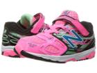 New Balance Kids Ka680v3 (infant/toddler) (pink/black) Girls Shoes