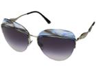 Giorgio Armani 0ar6061 (striped Violet/pink Gradient/dark Violet) Fashion Sunglasses