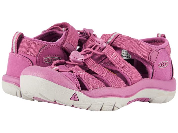 Keen Kids Newport H2 (little Kid/big Kid) (grape Kiss) Girls Shoes