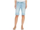 Ivanka Trump Denim Bermuda Shorts In Antique Bleach (antique Bleach) Women's Shorts