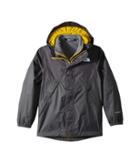 The North Face Kids Stormy Rain Triclimate (little Kids/big Kids) (graphite Grey) Boy's Coat