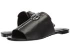 Via Spiga Hope (black Leather) Women's Slide Shoes