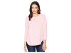 Fresh Produce Pinstripe Catalina Top (peony Pink) Women's Clothing