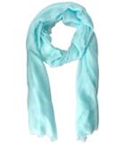 Collection Xiix Solid Soft Wrap Scarf (aqua) Scarves