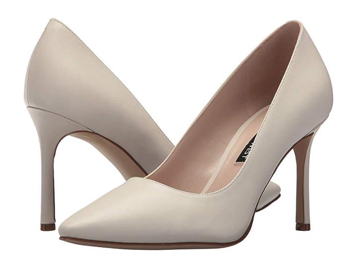 Nine West Emmala Pump (off-white Leather) Women's Shoes